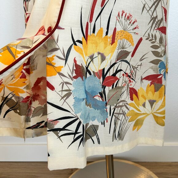 Vtg Midi Duck Dress - Picture 6 of 16